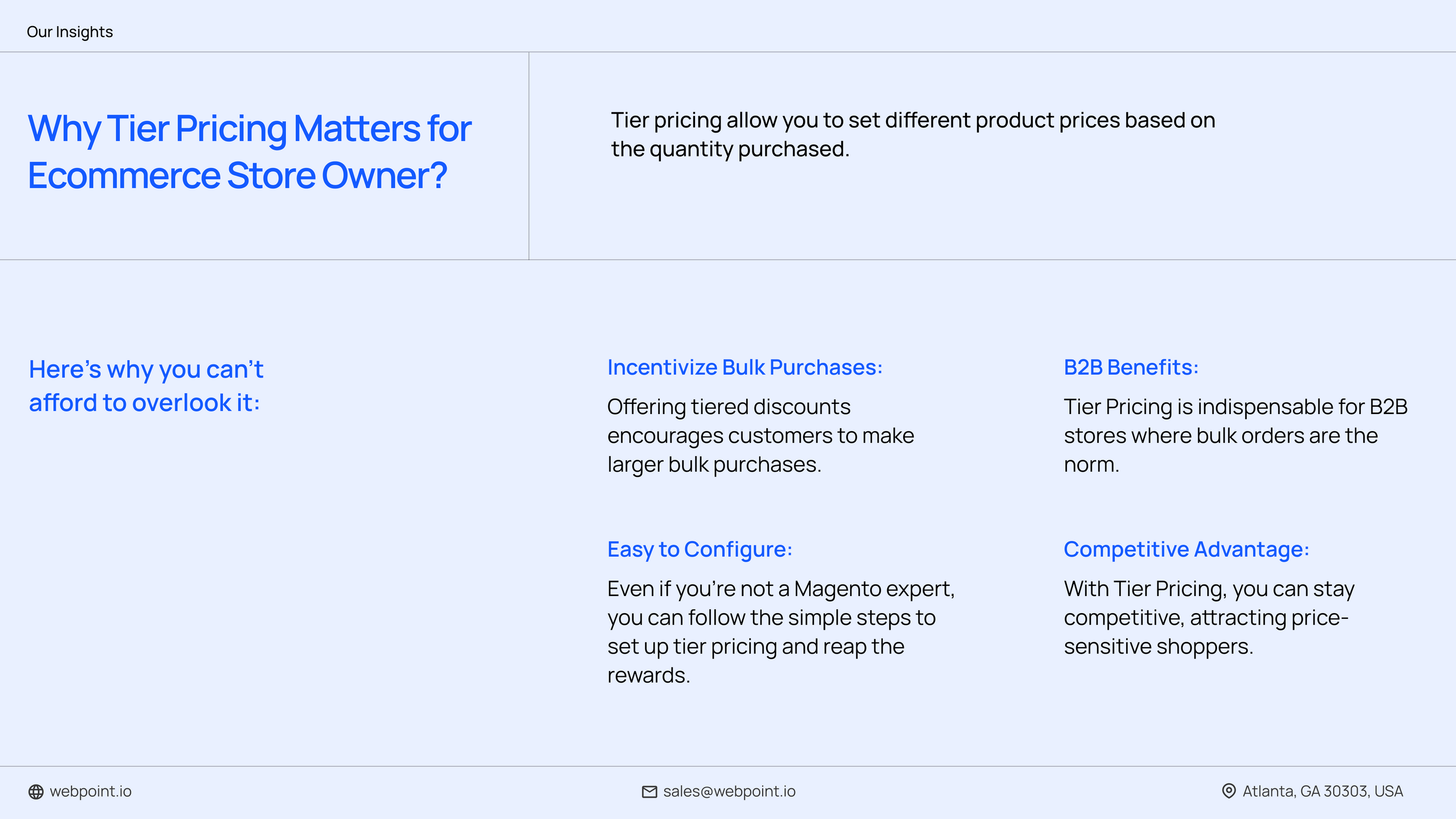Why Tier Pricing Matters When Running an Ecommerce Store